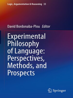 cover image of Experimental Philosophy of Language
